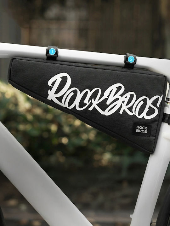 Rockbros Bicycle Frame Bag 1.9lt Black