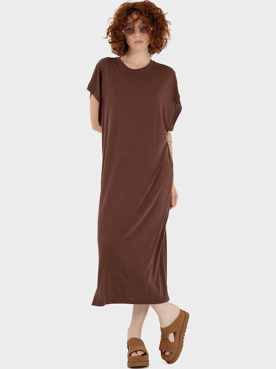 Rochii De Vară Pentru Femei Midi Rochie Maro