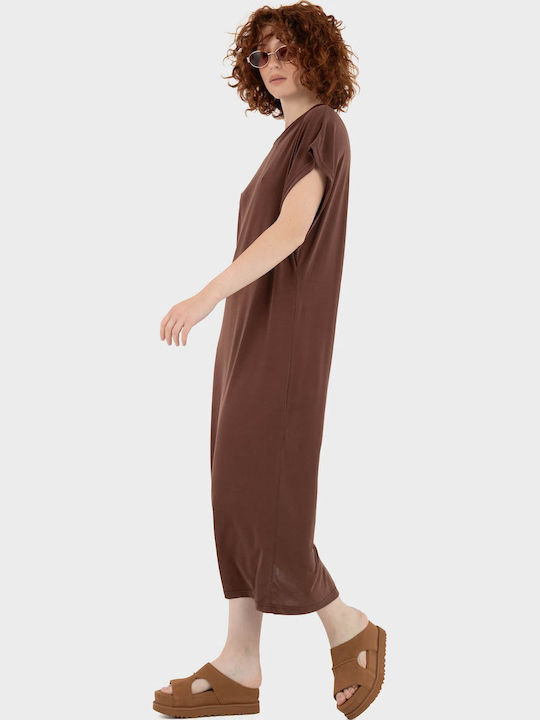 Rochii De Vară Pentru Femei Midi Rochie Maro