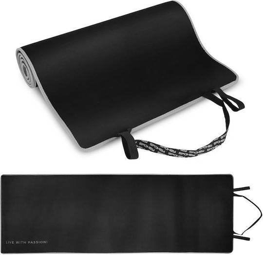 Spokey Flexmat V Exercise Mat Black (180x60x0.6cm)