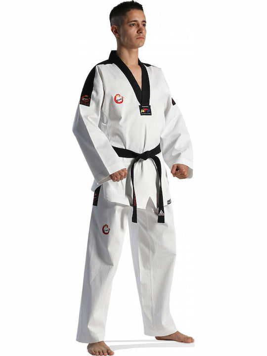 SMAI Flex FX Elite Taekwondo Dobok Adults/Kids White