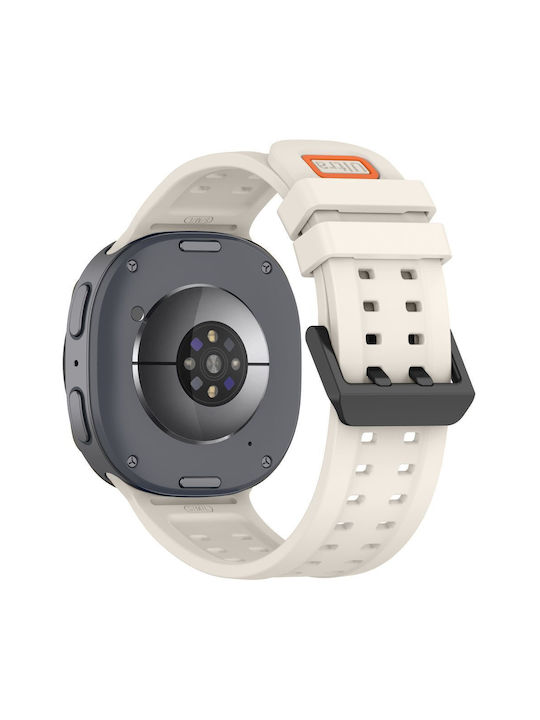 Tech-Protect Силиконова каишка Бежова (Galaxy Watch 8 / 8 Classic / 9) Tech-Protect Силиконова каишка Бежова (Galaxy Watch 8 / 8 Classic / 9)