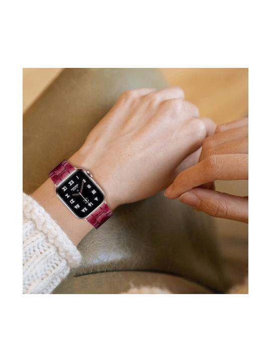 Λουράκι Resin Bracelet Wine Apple Watch 44 45 46 49mm
