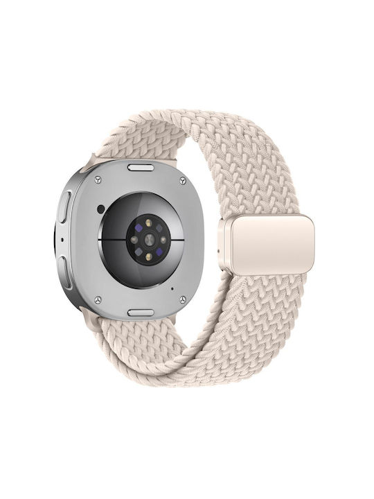 Tech-Protect Λουράκι Υφασμάτινο Μπεζ (Galaxy Watch 8 / 8 Classic / 9)