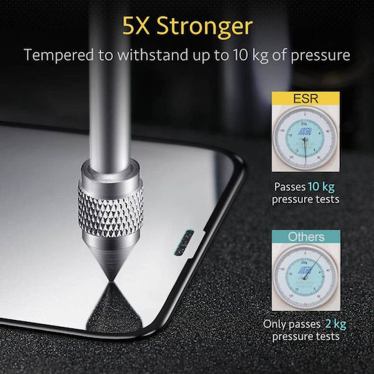 ESR Premium Quality 3D Vollflächig gehärtetes Glas 2Stück (iPhone X / Xs)