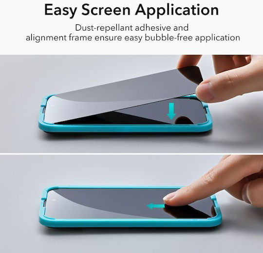 ESR Privacy Tempered Glass 3τμχ (iPhone 15)