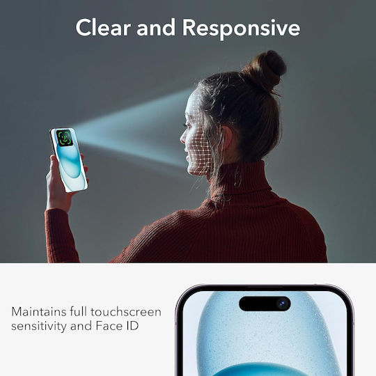 ESR Privacy Tempered Glass 3τμχ (iPhone 15)