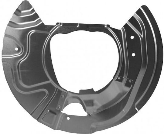 Bremsscheibenschützer BMW X5 X6 Silber Vorderseite Rechts 396mm 348mm 34116857978