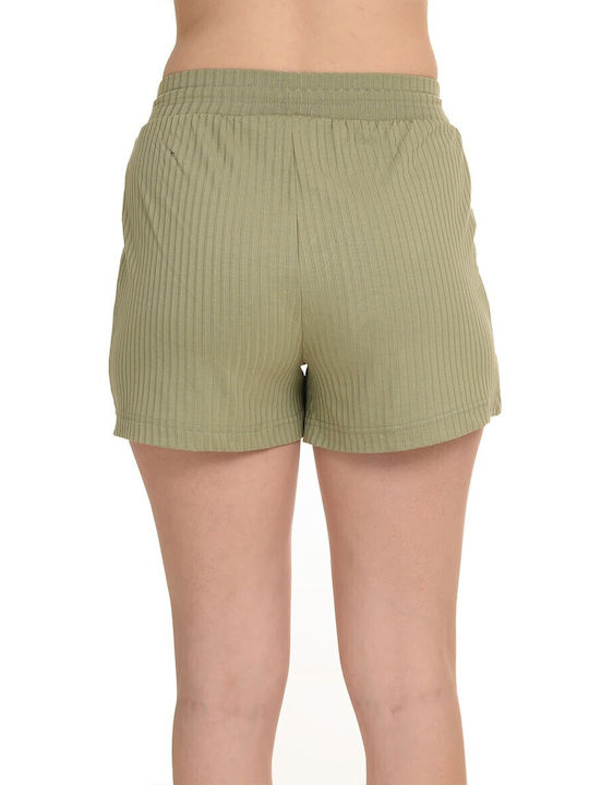Дамско спортно шорти Khaki