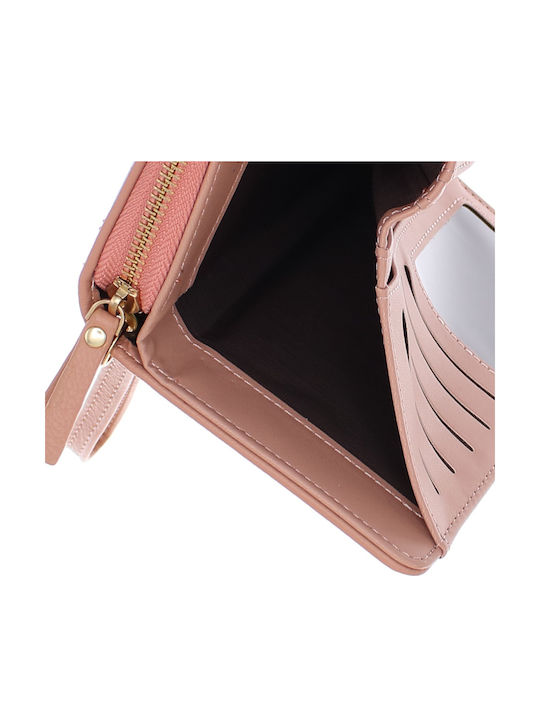 Large Women's Pink Card Wallet