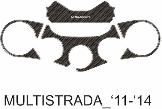 Yoke Protector Sticker Ppsd13p Ducati Multistrada 11-14 Print