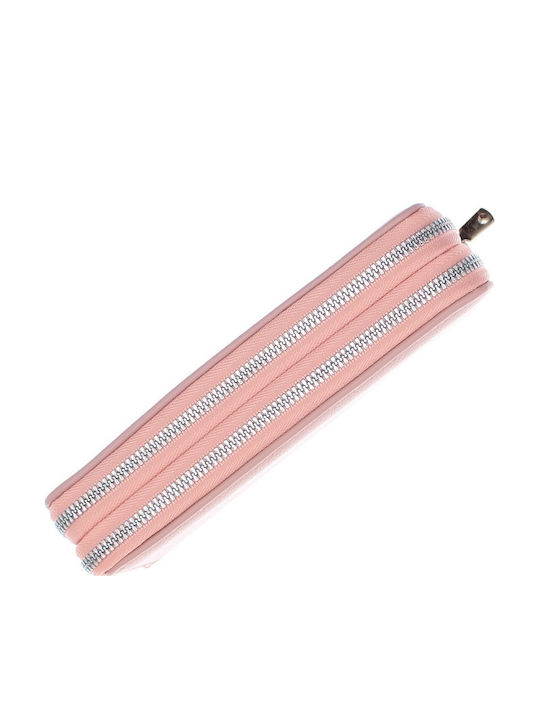 Portofel Mare Dama Pentru Carduri Roz