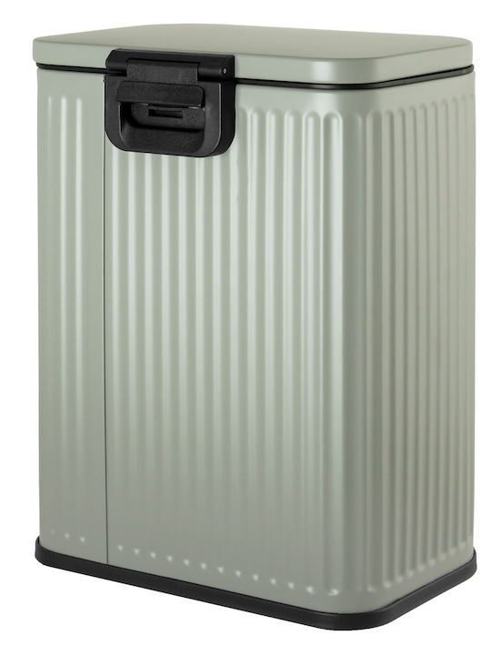 AWD Interior Inox Bathroom Bin Soft Close 5lt Green