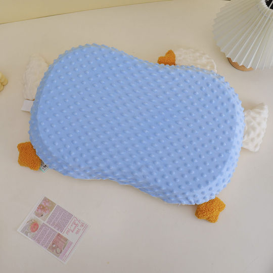 Kinder Wurfkissen Kopfkissen Blau