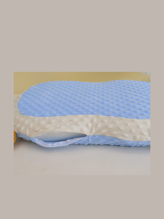 Kids Decorative Goose Blue Pillow