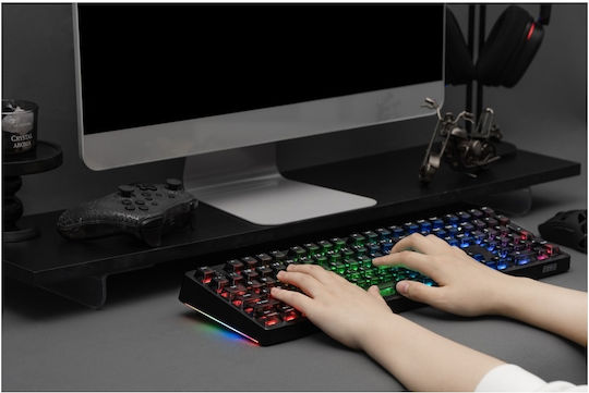 Epomaker HE108 Безжична Hall Effect Гейминг Клавиатура с Магнитни Управления и RGB Осветление Английски (САЩ)