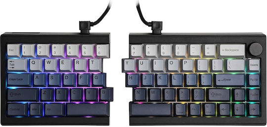 Epomaker Split 65 Безжично Гейминг Механично Клавиатура 65% с RGB Осветление International English
