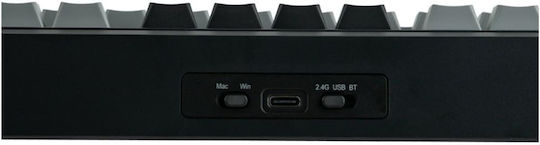 Epomaker TH80 V2 Pro Безжична Гейминг Инженеринг Клавиатура 75% с Custom управление и RGB осветление Международен английски