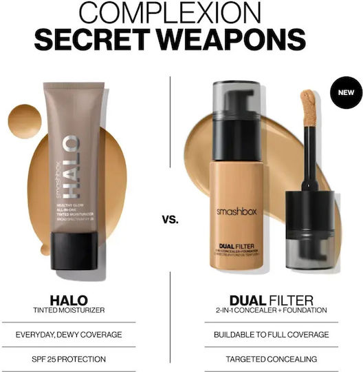 Smashbox Течен коректор Medium Tan 19 Olive 23.6ml