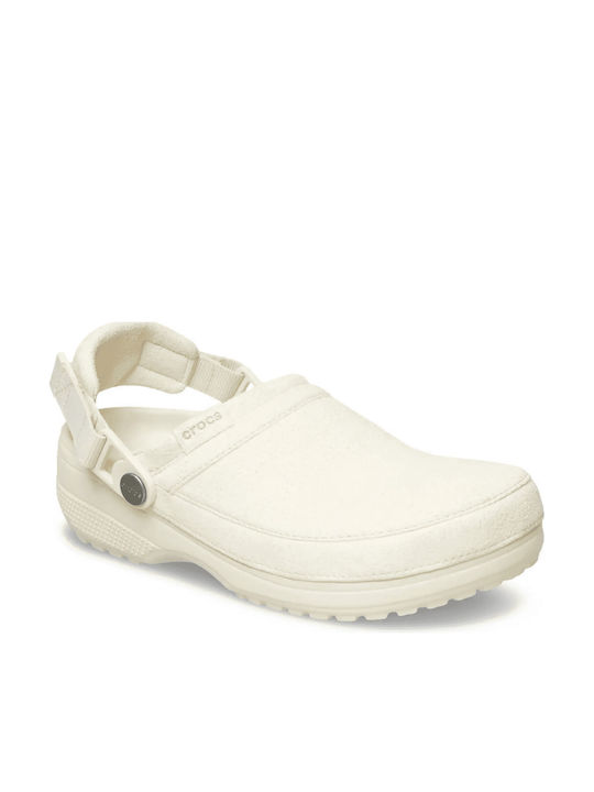 Crocs Classic Holzschuhe Beige