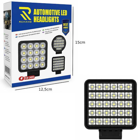 Led Προβολέας Αυτοκινήτου 48w 12-30v Rchang Βάση Στήριξης W16729-0