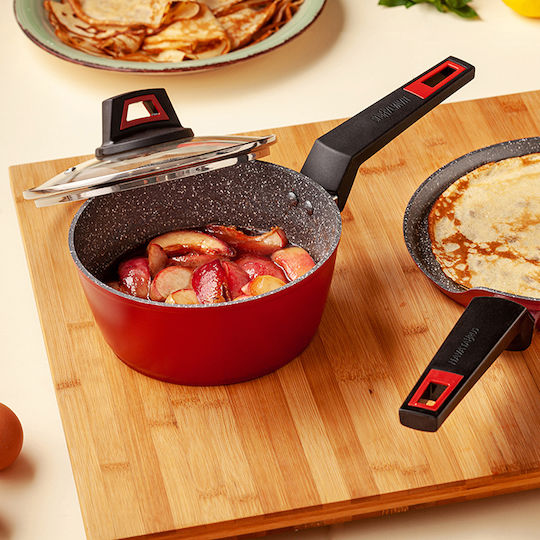 Nava Taurus Cook Master Σετ Μαγειρικά Σκεύη με Αντικολλητική Επίστρωση 3 τεμαχιών