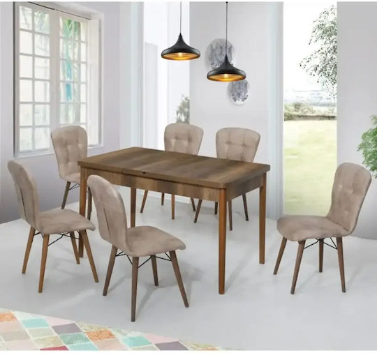 Scaun Sala De Mese Cobalt Cu Material Textil Cobalt Albastru