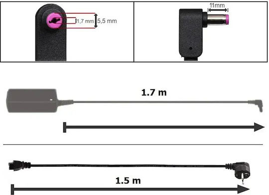 Încărcător Acer 19.5v 9.23a 180w Mufă 5.5x1.7mm