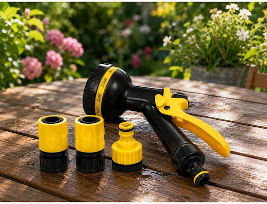 Wasserpistole Gartenschlauchdüsen 10 Einstellmöglichkeiten Verbindung