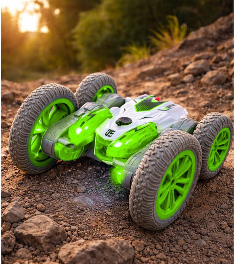 Lean Toys Remote Control Τηλεκατευθυνόμενο Αυτοκίνητο Stunt Πράσινο