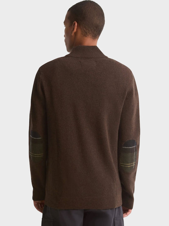 Herrenblusen Dunkel Beiges Pullover
