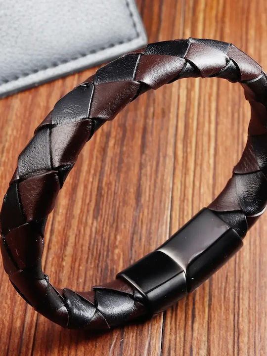 Legend Accessories Ανδρικό Βραχιόλι από Δέρμα