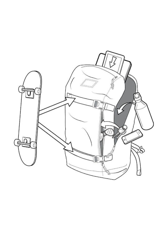 Burton Backpack 27lt Λιλά Burton Backpack 27lt Λιλά