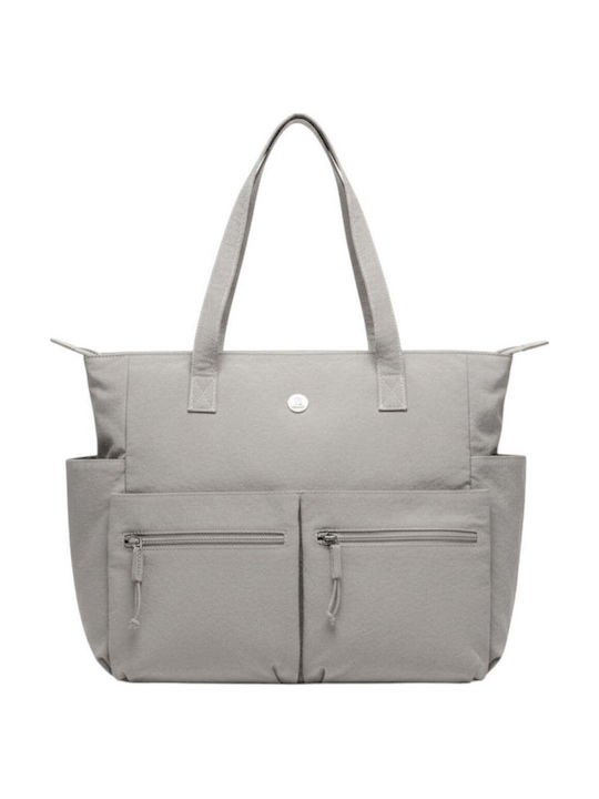 Stoff Damen Tote Tasche Khaki
