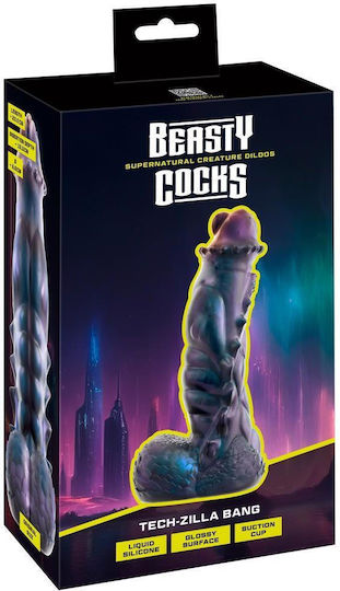Beasty Cocks Реалистично Дилдо Със Смукателна Чашка