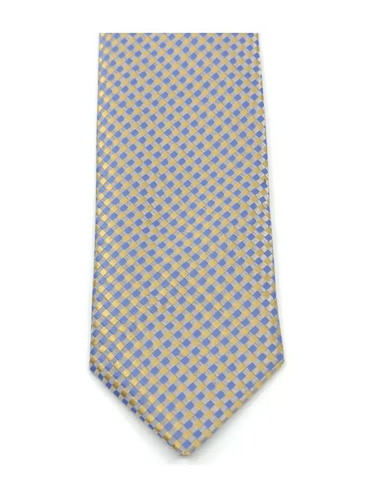 Legend Accessories Set of Men's Printed Ties in Silver Colour