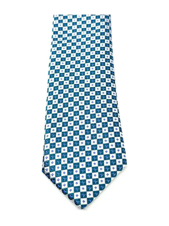 Legend Accessories Σετ Ανδρικής Γραβάτας με Σχέδια σε Γαλάζιο Χρώμα
