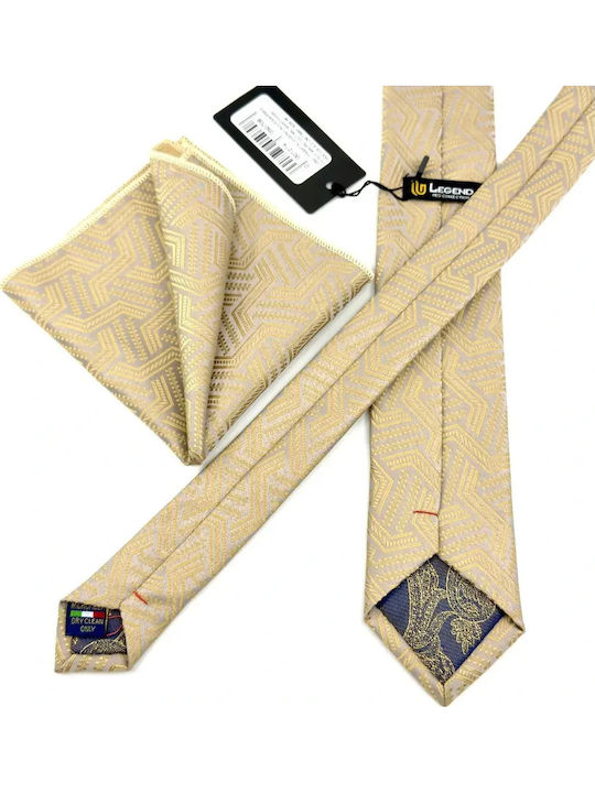 Legend Accessories Set Cravate Bărbați În Culoare Aurie