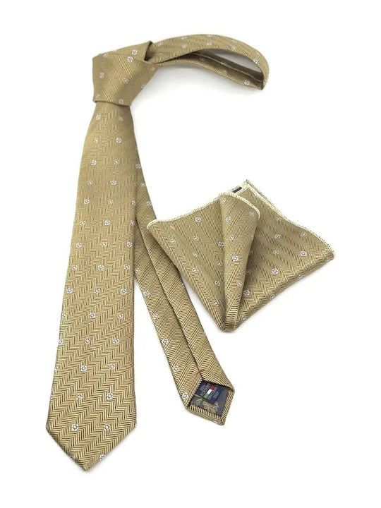 Legend Accessories Set Cravate Bărbați În Culoare Auriu