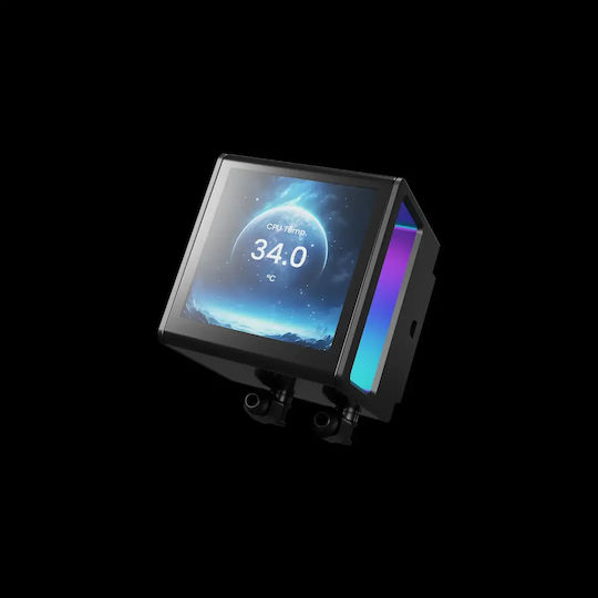 Gamdias Chione P5-360 AIO CPU Liquid Cooling with 3 120mm Fans and ARGB Lighting