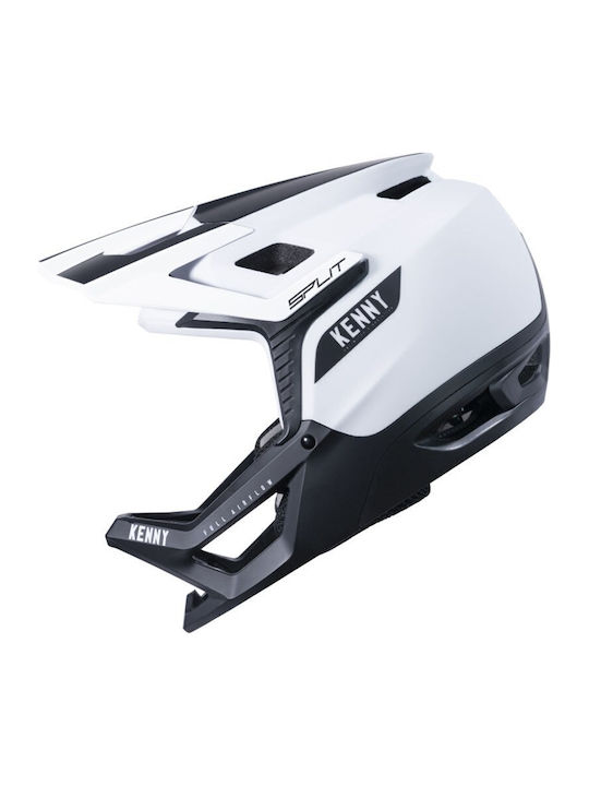 Kenny Split Mountain Bicycle Helmet White