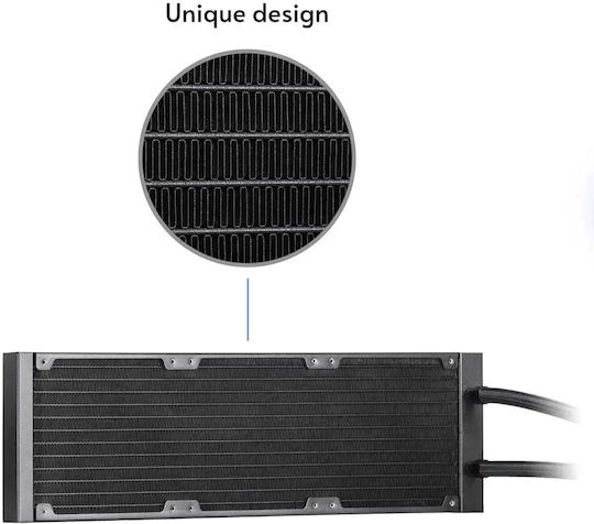 Chieftec Iceberg 360 VRM Υδρόψυξη AIO CPU με 3 Ανεμιστήρες 120mm
