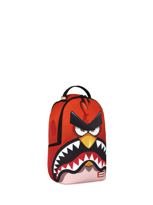 Sprayground Rucsac Școlar De Spate Pentru Gimnaziu - Liceu Angry Birds Sharkmouth Mini Dlx