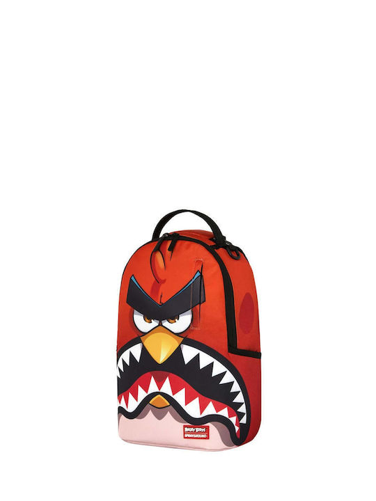 Sprayground Rucsac Școlar De Spate Pentru Gimnaziu - Liceu Angry Birds Sharkmouth Mini Dlx