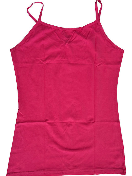 Women's Fuchsia with Spaghetti Strap 3Pack