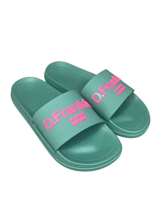 Marea Slides Slides in Türkis Farbe GY-08435-20-2