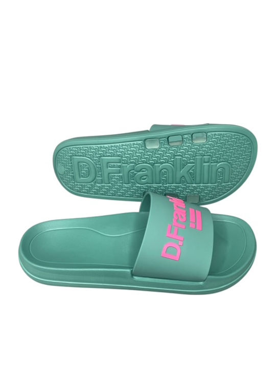 Marea Slides Slides in Türkis Farbe GY-08435-20-2