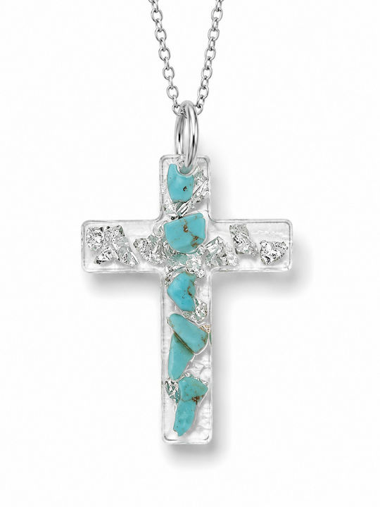 Elle Stahlkreuz mit Kette