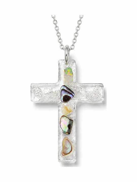 Elle Stahlkreuz mit Kette