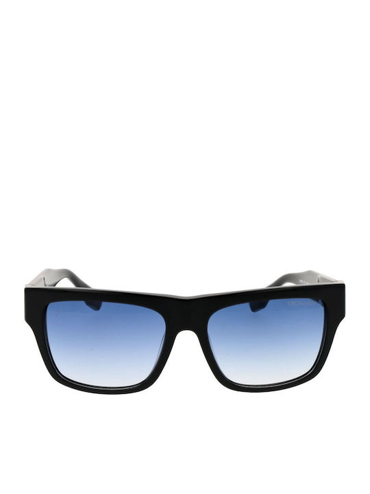 Trussardi Sonnenbrillen Schwarze mit Horn umrandetem Rahmen Trussardi Sonnenbrillen Schwarze mit Horn umrandetem Rahmen